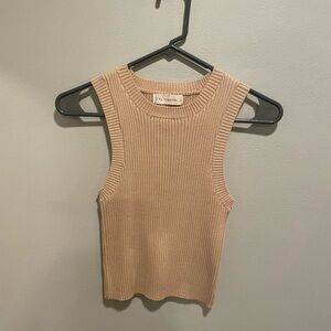 By Together Cream Sweater Vest Size Medium